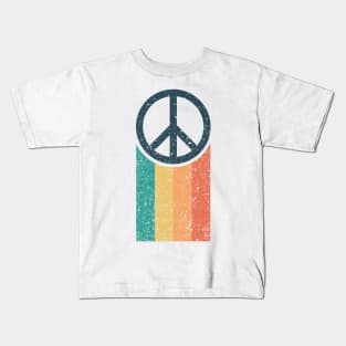 Retro Peace Kids T-Shirt